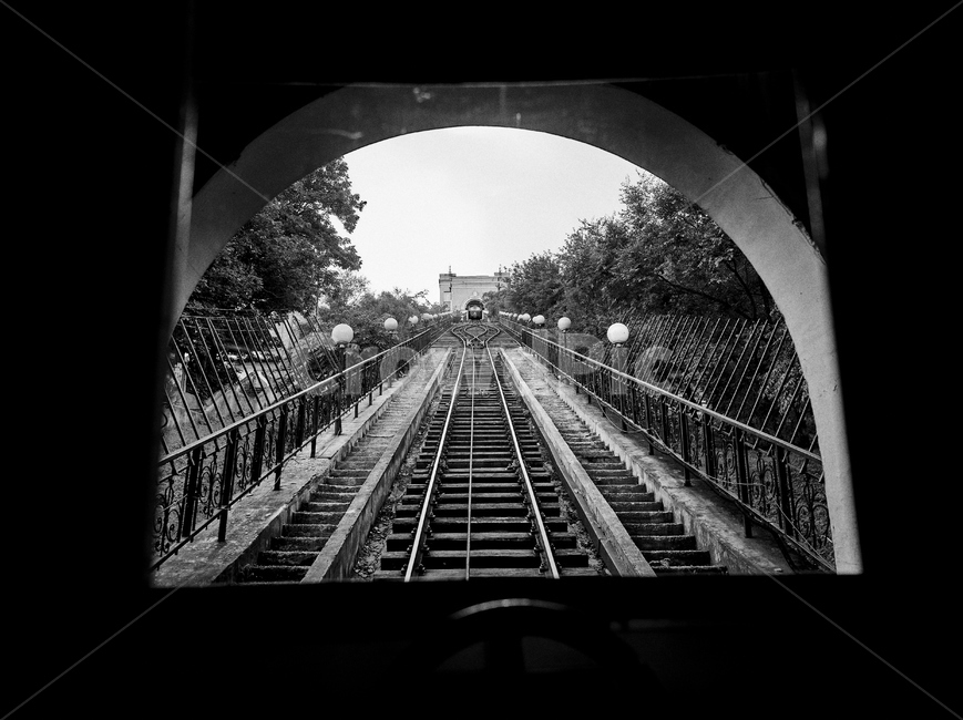블라디보스토크,vladivostok,푸니쿨라,독수리전망대,funicular,러시아,russia,흑백,모노톤,monochrome,black and white,교통,교통수단,traffic,transportation