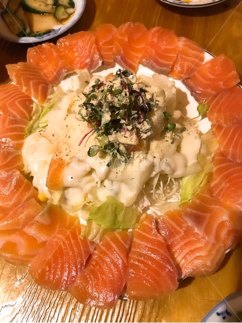 식품,food,요리,연어,salmon,식사,회식