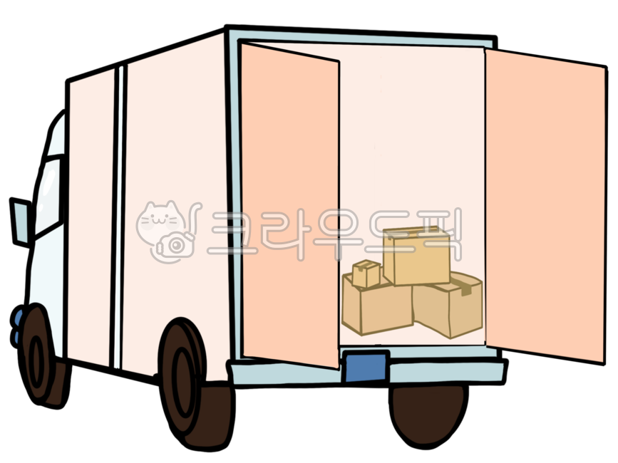 트럭,택배,택배차,운송,차량,box,상자