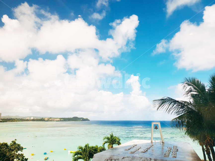 괌,여름,summer,outdoors,옥외,tropical,바다,sea,물,water,열렬한,대양,ocean,관광,나무,구름,자연,해안선,파란색,야자나무,경관,흰색,종,자연,풍경,nature,landscape