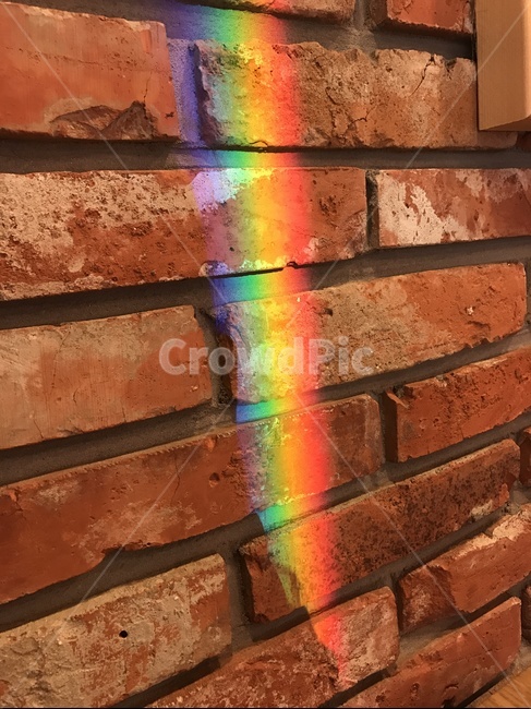 무지개,벽돌,감성,rainbow,brick