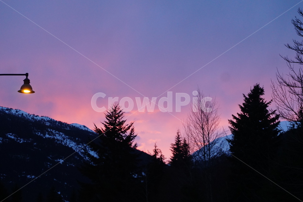 sunrise,일출,일몰,sunset,산,mountain,canada,캐나다,tree,나무