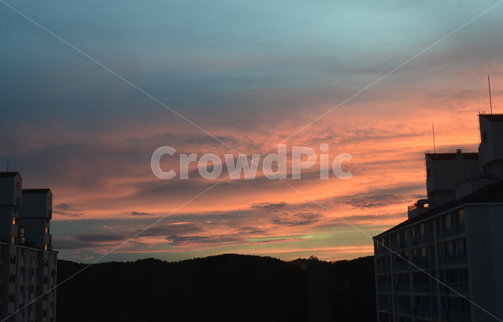 redsky,붉은하늘,sky,하늘,자연
