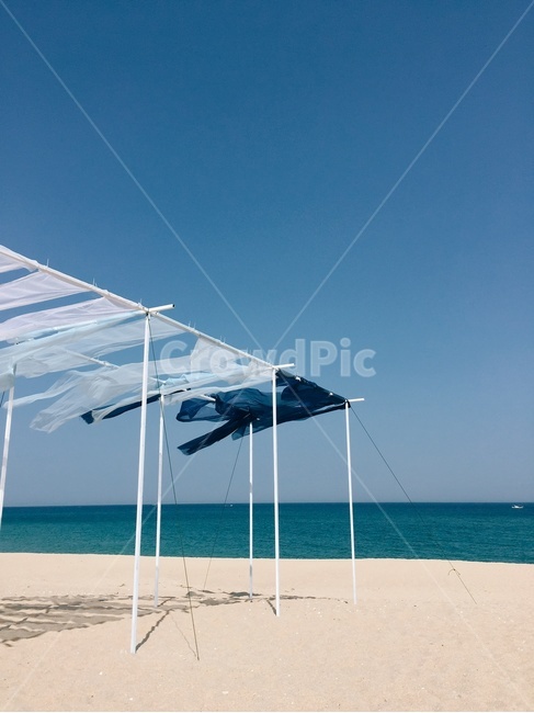 한적한바다,해변,청량,바다,강릉