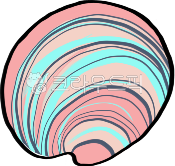 떡조개,조개,떡조개일러스트,조개일러스트,clam,clamillustrate,해산물,해루질,해산물일러스트,seafood,seafoodillustrate