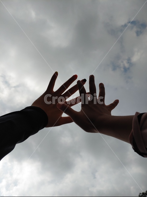 하늘,손,hand,감성,구름,여성손,아이손,sky