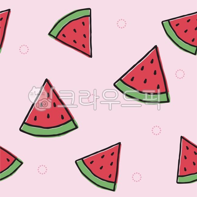 수박,패턴,핑크,빨강,벡터,디자인소스,배너,일러스트,과일,음식,fruit