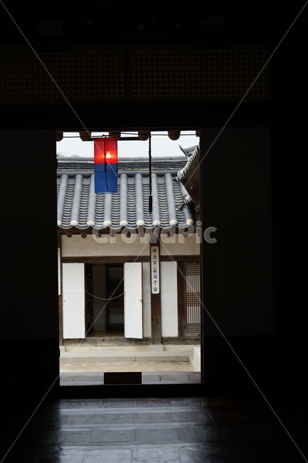 청사초롱,기와,고택,전통가옥,전통,한국문화