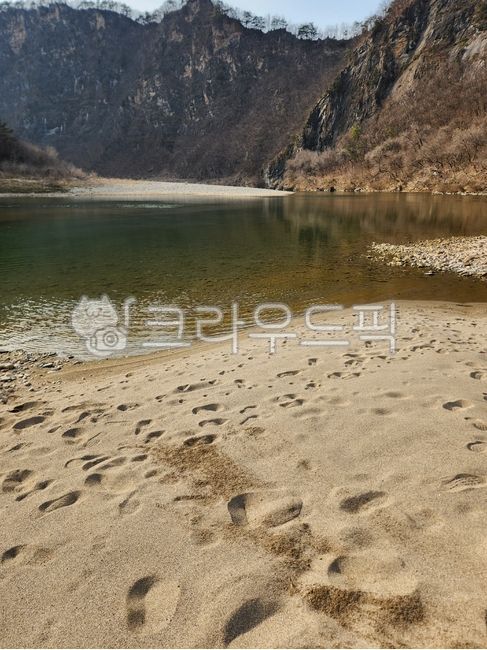 모래, 강가, 풍경, 자연, 시골, 사진,이미지,일러스트,캘리그라피 - 3722522작가