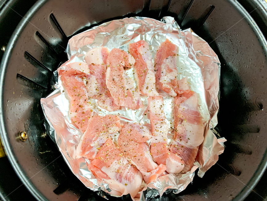 에어프라이어,돼지고기,돼지고기요리,요리,음식,food,cook,pork