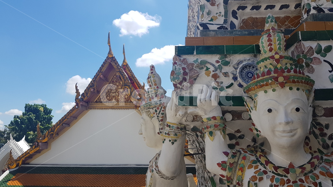 왓아룬,왓아룬사원,방콕,bangkok,watarun,타이,태국,타일랜드,thailand,사원,새벽사원,태국사원,방콕사원,배경,조각,장식