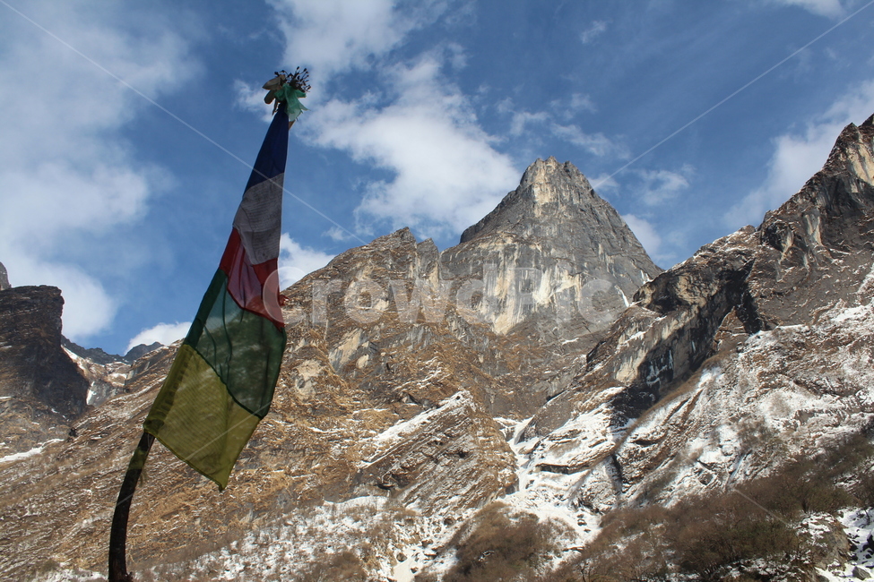 히말라야,깃발,플래그,flag,상징,symbol,안나푸르나,네팔,등산