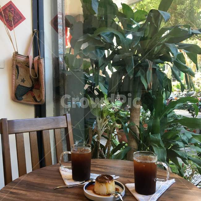 대만카페,아이스아메리카노,커피,푸딩,시먼딩카페,디저트,cafe,coffee