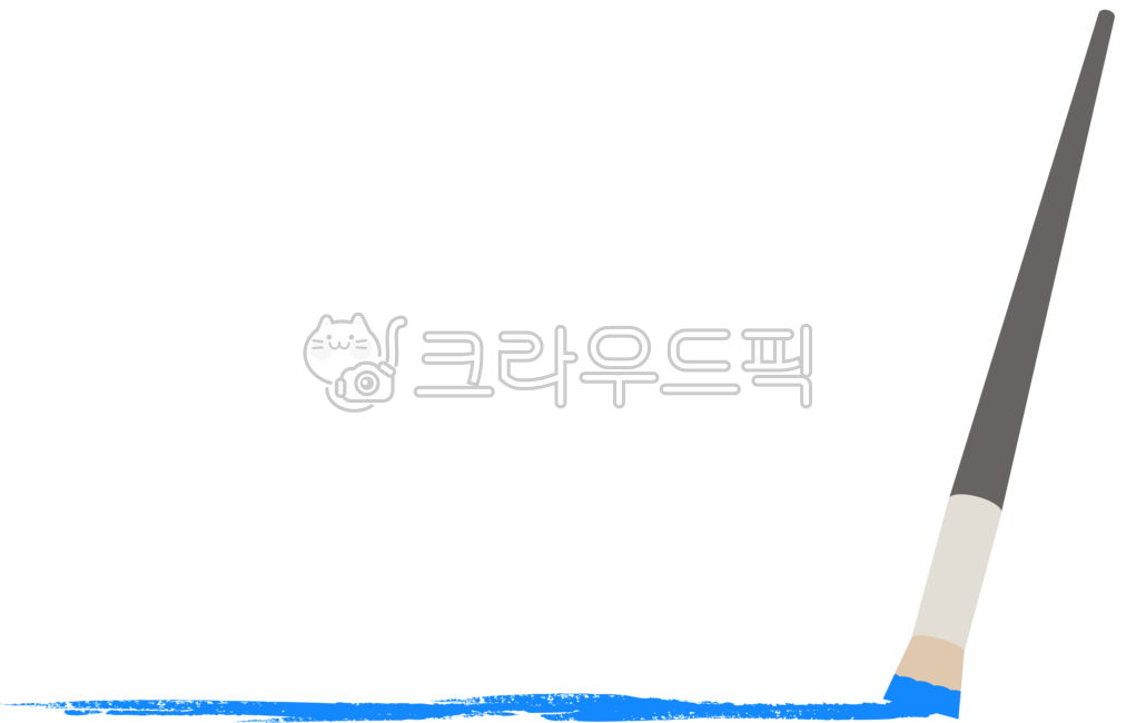 평붓,색칠도구,페인팅,미술도구,그림도구,미술재료,물감,색칠,붓,그림,미술,예술,수채화,아크릴,유화,유아,어린이,유아미술,어린이미술,미술시간,낙서,좁은붓,물감자국,파란색,파랑