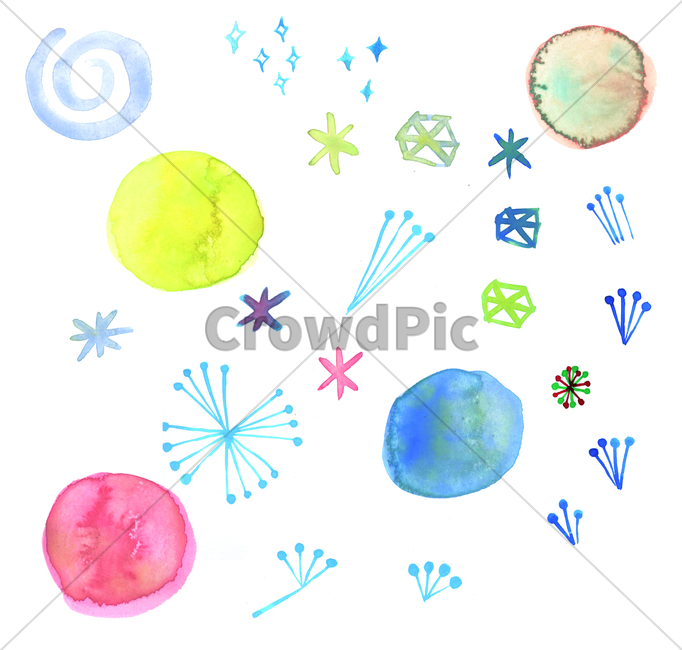 handdrawing,손그림,물감그림,그림,watercolor,패턴,pattern,style,반짝반짝,brilliantly,glitteringly,dazzlingly,공,원,circle