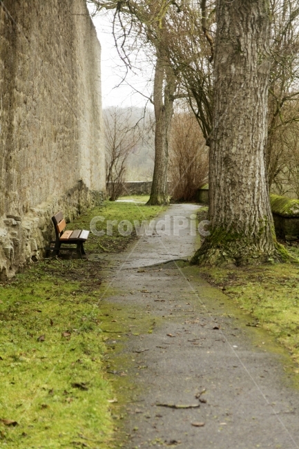 공원,잔디,나무,벤치,의자,성벽,유럽,식물,자연,plants,nature,나무,trees,wood