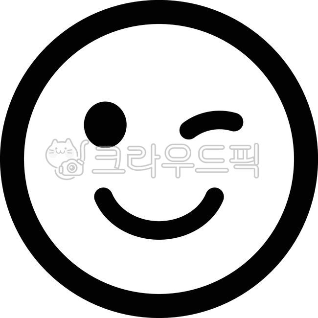 이모지,얼굴,감정,표정,선,둥근,흑백,기호,단순,감성,디자인,스타일,표현,드로잉