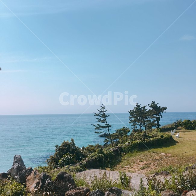 풍경,바다,제주도,하늘,국내