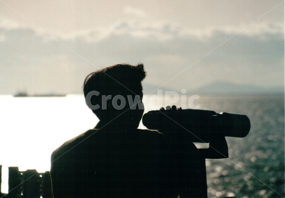 실루엣,silhouette,바다,구름,자연,그림자,자화상,인천,월미도