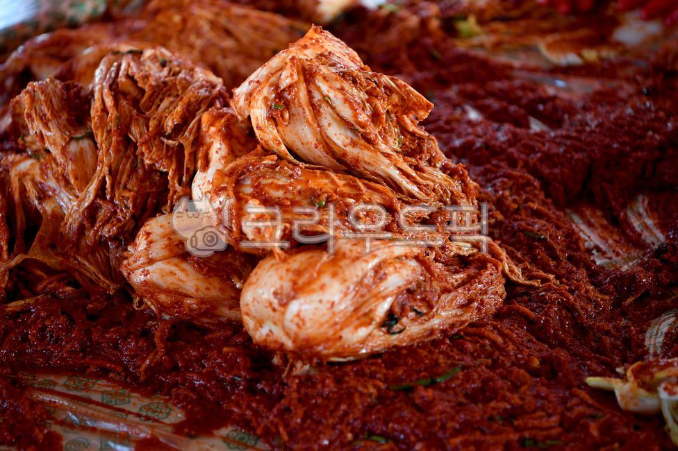 김치,김장,김장준비,전통음식,겨울음식,야채,코리안푸드,채식,발효,신선한,빨간,배추,고추장,양념,반찬,한식,한국음식,한국,야외,절임배추,배추김치