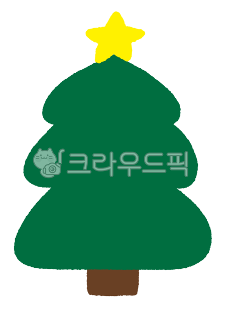 크리스마스, 트리도안, 크리스마스트리, 성탄절, 트리그림, 사진,이미지,일러스트,캘리그라피 - yunis작가