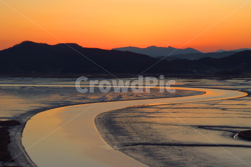 하늘,호수,강,river,노을,sunset,자연,순천만,자연,풍경,nature,landscape,soil,흙,outdoors,옥외,sand,모래,dune,모래 언덕