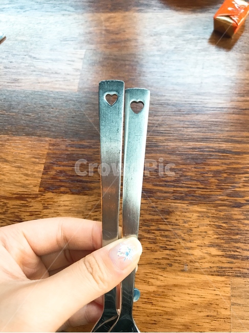 하트포크,하트수저,하트디자인,하트,디자인포크