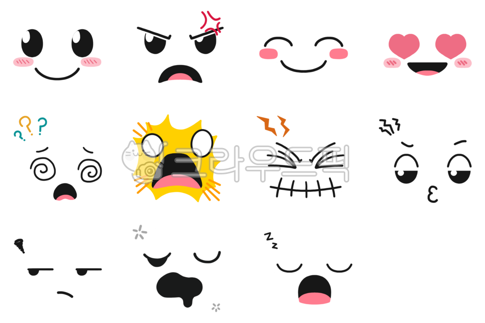 expression,laughter,expression illustration,illustration,expression of emotion,emotion,hand drawing,smile,emotion,happiness,happy,angry,angry,surprise,surprise,annoyed,embarrassed,embarrassed,like,bored,bored,disappointed,sad,sleepy