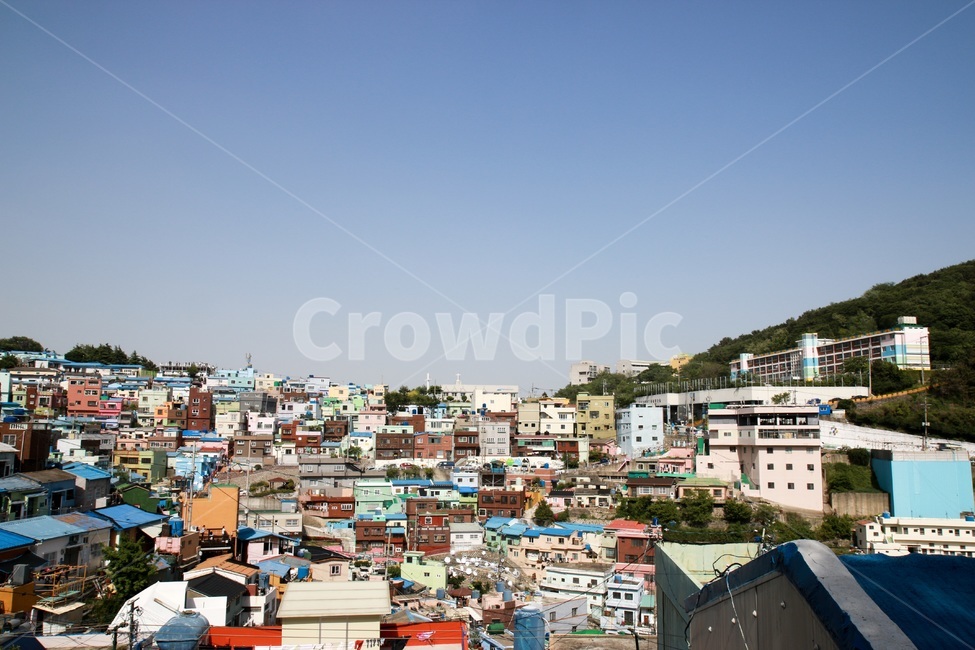 부산,부산여행,부산사진,감천문화마을,감천마을,언덕,마을,동네,시골,집,알록달록,민트색,칼라풀,colorful,color,도시,풍경,city,landscape,한국도시풍경,한국도시경관,korea cityscape,urban,어반,building,건물,town,시티,metropolis,중심지