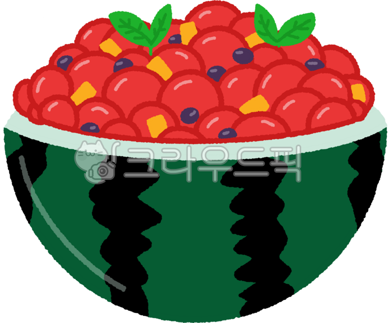 수박,수박화채,시원한수박,음식,여름과일,디저트,후식,간식