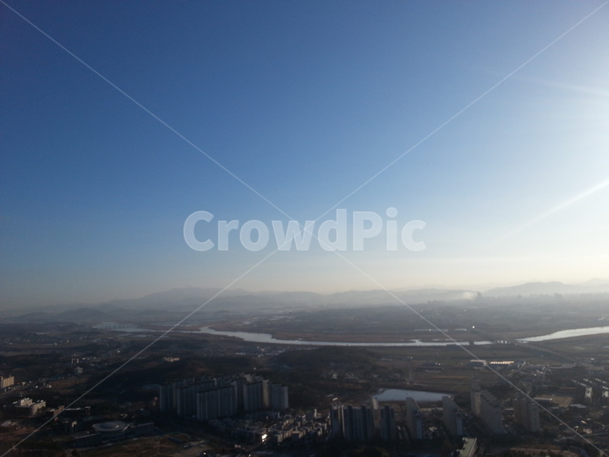 등산,정상,일출,일몰,금성산