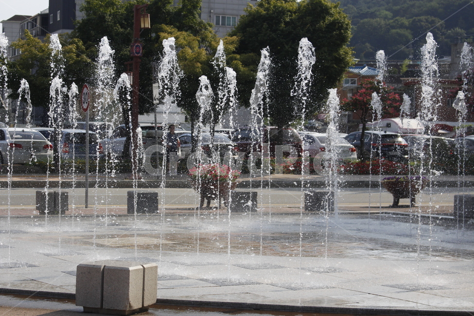 분수,여름,광장,시원함,도시,풍경,물,water,fountain,여름,계절,summer,season