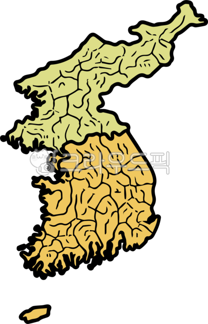 한국지도,대한민국지도,한국,대한민국,한반도,한반도지도,남한,북한,southkorea,south,map,korea,korean,아이콘,icon,컬러,일러스트
