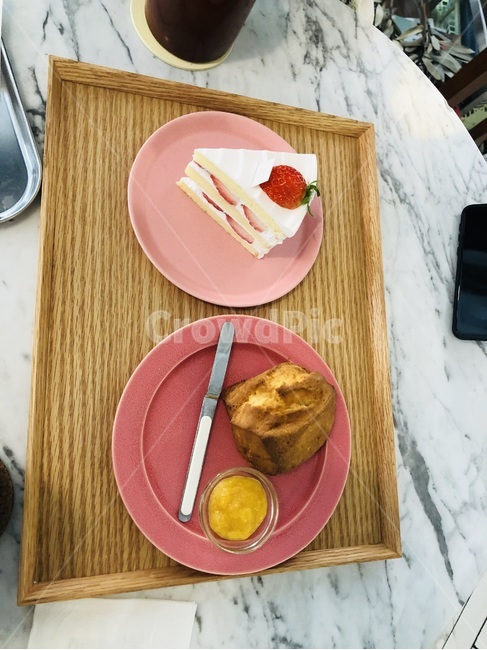 딸기케이크,스콘,디저트,카페,strawberrycake,scone,dessert,cafe