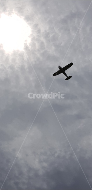 cloud,fly,Yeongam Gyeonggi Airfield,airplane,spring sky
