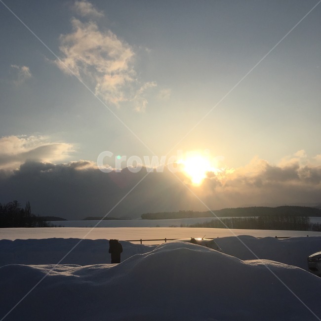 japan,hokkaido,일본,홋카이도,설원,비에이,선셋,sunset,노을,설경,snow,겨울,계절,winter,season,자연,풍경,nature,landscape,flare,플레어,light,빛,outdoors,옥외
