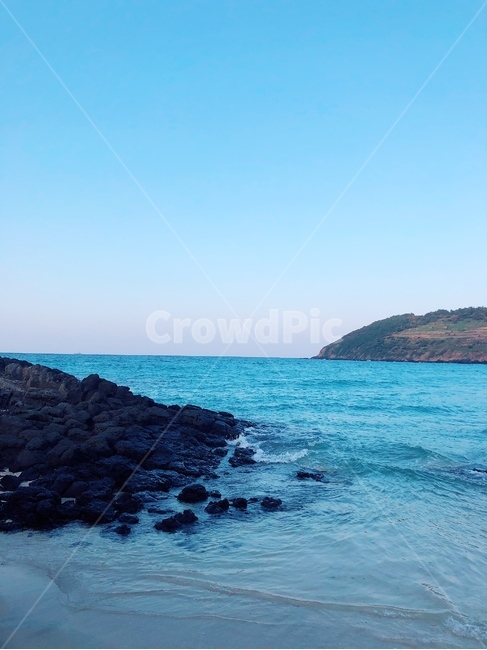 제주도,바다,푸른,자연,맑은바다