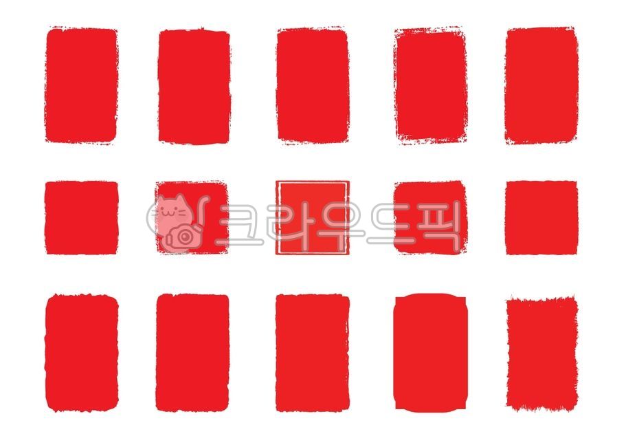 도장, 인주, 낙관, 직인, 테두리, 사진,이미지,일러스트,캘리그라피 - kerkermam작가