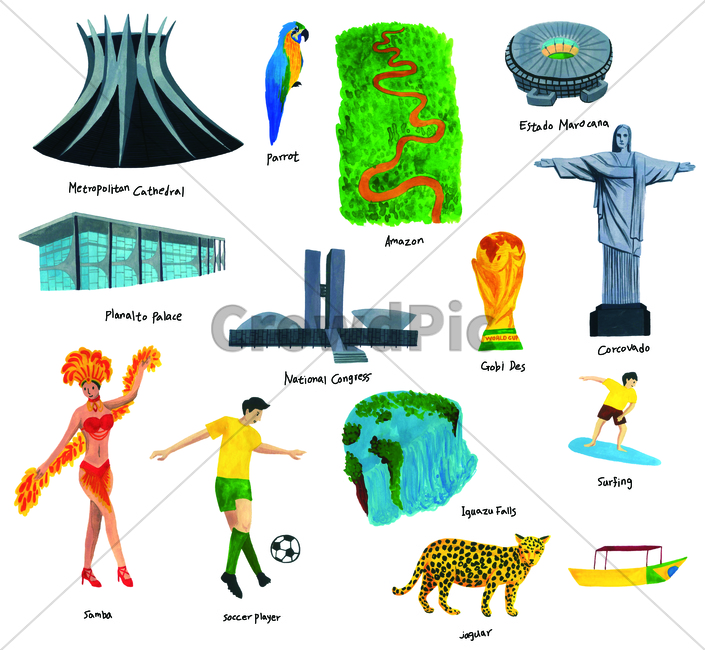 손그림,물감그림,corcovado,코르코바도산,서핑,surfing,surf,handdrawing,watercolor,월드컵,worldcup,아마존,amazon,브라질,brazil,metropolitancathedral,앵무새,parrot,축구선수,soccerplayer,nationalcongress,국민회의파,planaltopalace,플라날토궁전,메트로폴리탄대성당