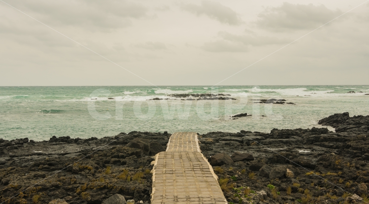 바다,해안,길,제주도,암석,현무암,자연,풍경,nature,landscape,한국자연풍경,한국자연경관,korea nature landscape,제주도,jeju,jeju island,building,건물,bridge,다리,boardwalk,산책로