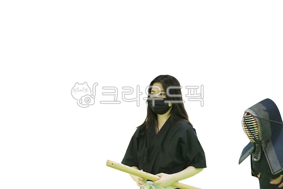 Haedong Kendo,kendo girl,work out,woman doing kendo,martialarts,Lady in her 20s,kendo,Lady,Woman doing martial arts,kendogirl,haidonggumdo,ninja,straight hair,Ninja,traditional kendo,phone call,Marsal Art