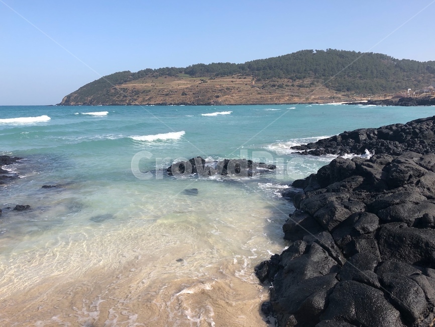 제주도,바다,파도,물결,ocean,wave