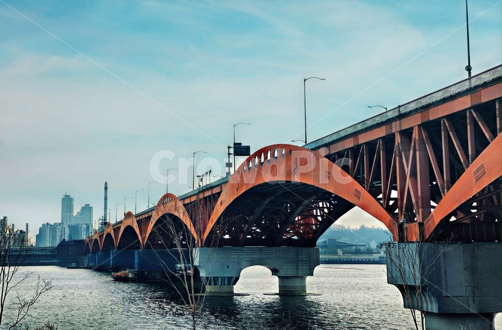 다리,서울,한강,풍경,경치,건축물,건물외관,exterior,building,structure,architecture,construction