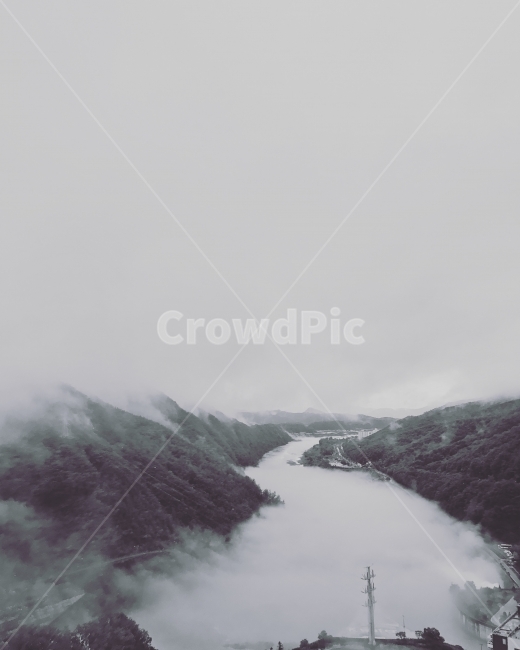 흑백,여름,오후,비,안개,강,소양강,산,자연,풍경,nature,landscape,한국자연풍경,한국자연경관,korea nature landscape,흑백,모노톤,monochrome,black and white,outdoors,옥외