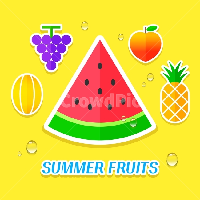 수박,과일,여름,일러스트,배경,백그라운드,팝업,여름,계절,summer,season,그래픽,일러스트레이션,graphic,illustration,plant,식물,fruit,food,음식