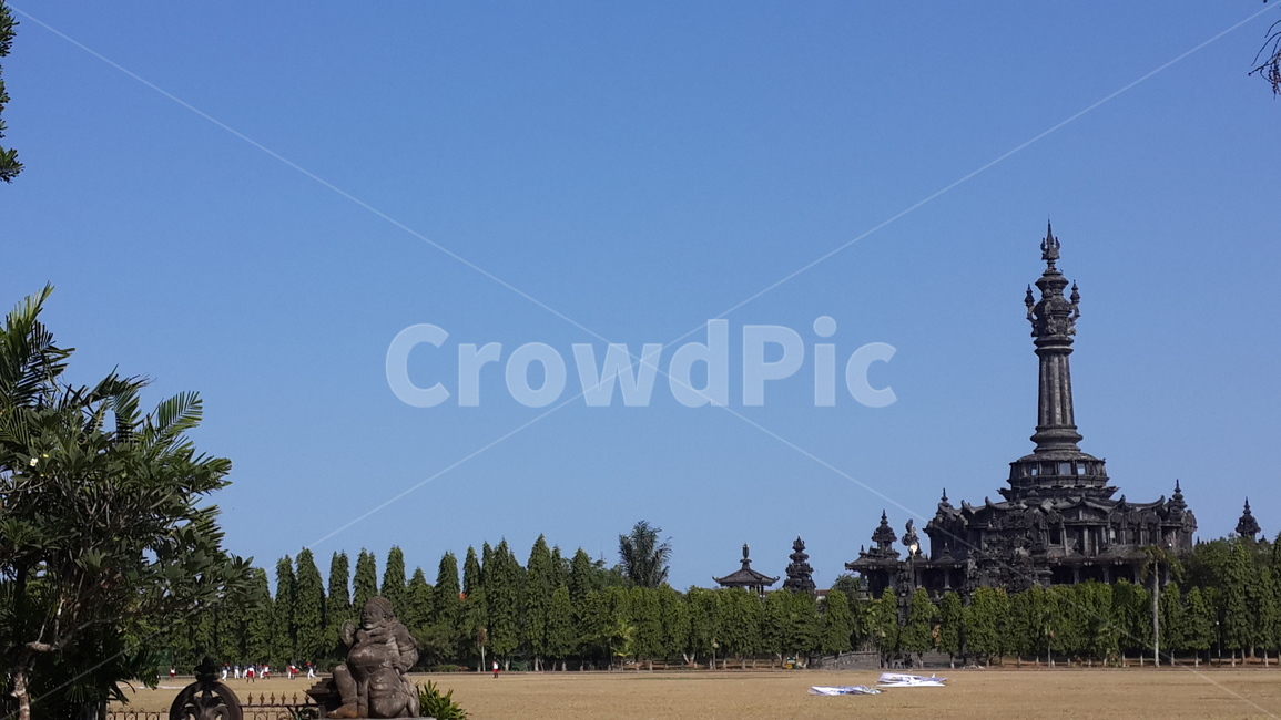 인도네시아,발리,하늘,푸른하늘,파란하늘,bajrasandhimonument,bajra,sandhi,moumment