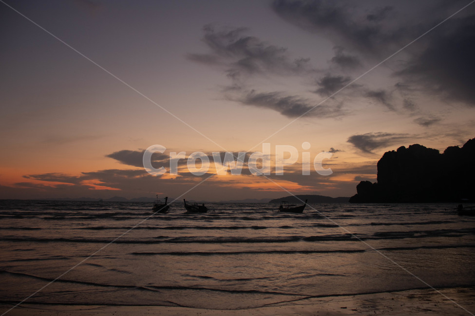 노을,하늘,일몰,nature,sky,sea,redsky,붉은하늘,끄라비,바다,배,구름,태국,beach,자연,풍경,nature,landscape