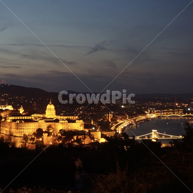 헝가리,hungary,부다페스트,budapest,휴가,유럽,europe,vacation,dome,둥근천장,architecture,건축물,building,건물,nature,자연,landscape,경치,outdoors,옥외,scenery,풍경,전경,저녁,노을,야경,하늘,sky,다리,bridge,관광명소