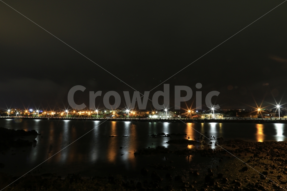 제주도,야경,함덕,밤풍경,제주도풍경,해변,바다,beach,sea,제주도,jeju,jeju island,야경,밤,풍경,nightscape,night,landscape,도시,city,한국도시풍경,한국도시경관,korea cityscape,water,물