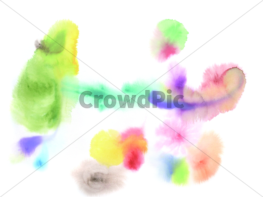 물감번짐,물감,번짐,그림,노랑색,주황색,빨강색,파랑색,하늘색,colorruns,예술,art